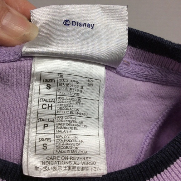 Disneyland Resort Purple Tinker Bell Sweatshirt - Picture 14 of 15